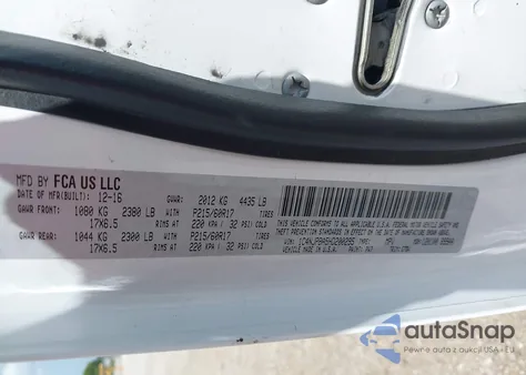 2017 Jeep Patriot Sport Se Fwd z USA, uszkodzony, nr VIN 1C4NJPBA5HD200295